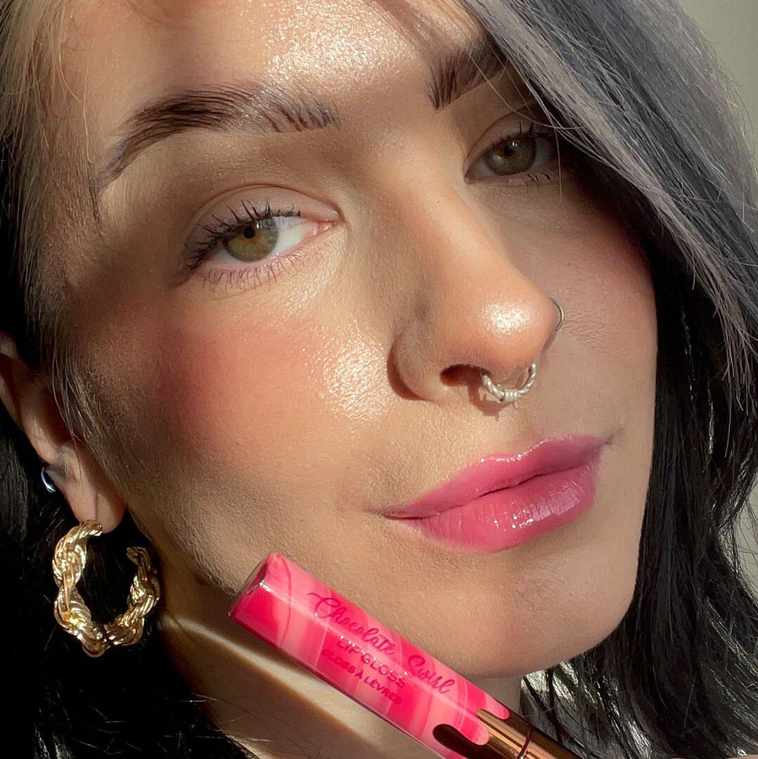 I Heart Revolution Soft Swirl Gloss Chocolate Lip Chocolate Marshmallow